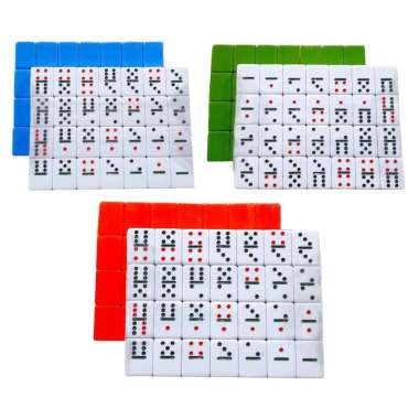 BATU DOMINO DOMPET PREMIUM ACRYLIC / BATU GAPLE HIGH QUALITY DOMINO-TANPA-TAS