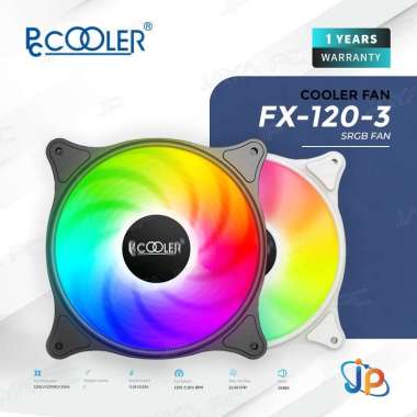 PCCOOLER Cooler Fan Case FX-120-3 SRGB - Fan Casing 12cm Hitam