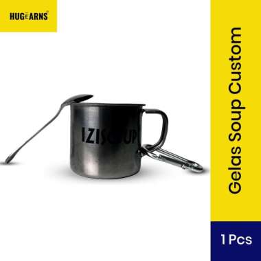HUGeARNS - Soup Cup Custom Corporate Merchandise / Soup Cup Stainless Steel / Cangkir Sup / Gelas Su