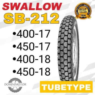 SWALLOW S 212 WIRO Tubetype Ban Motor Classic Ban Motor Custom 400-18