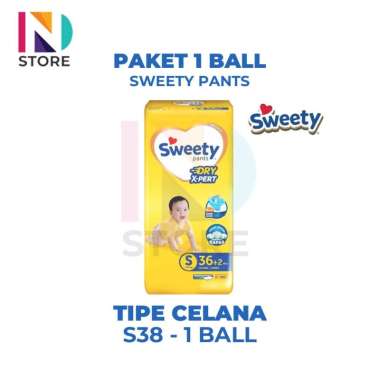 Sweety Bronze Pants S38/M32/L28/XL26 Tipe Celana 1 Ball/Pack SWEETY S38 1 BALL