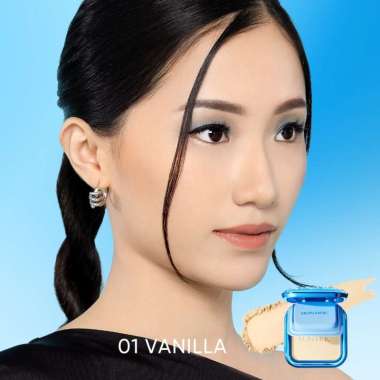 SKINTIFIC ULTRA COVER POWDER FOUNDATION TWC TWO WAY CAKE PRESSED COMPACT POWDER MATTE BEDAK PADAT 01