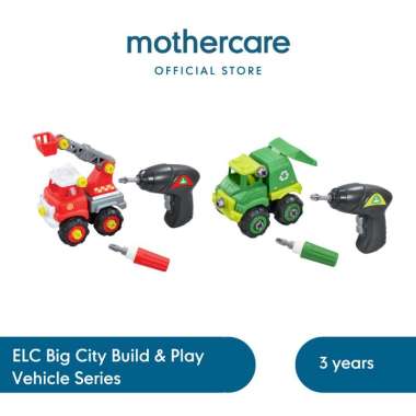 ELC Big City Build & Play Vehicle Series - Mainan Konstruksi Mobil Mobilan Anak Fire Engine