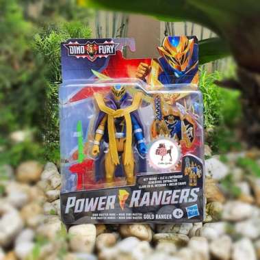 Power Rangers Dino Fury Dino Master Gold Ranger