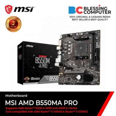 Motherboard MSI AMD B550MA PRO