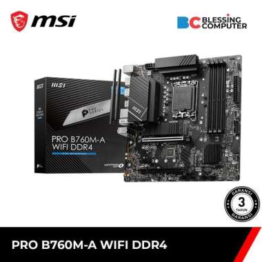 Motherboard MSI PRO B760M-A WIFI DDR4 / MSI B760MA / MSI B760M A
