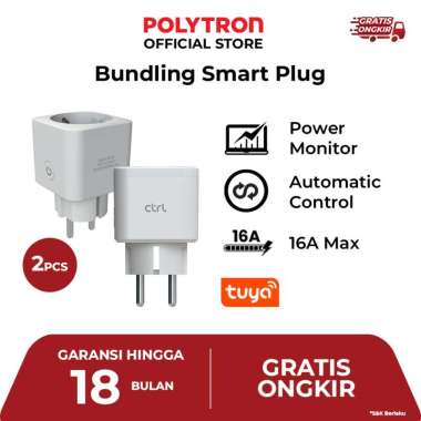 CTRL Smart Plug WiFi 16A Power Monitor Steker Garansi Resmi 18 Bulan SP 16A11 SP 16A11 2x SP16A11