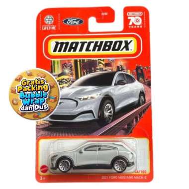 2021 Ford Mustang Mach-E Grey Matchbox 930S