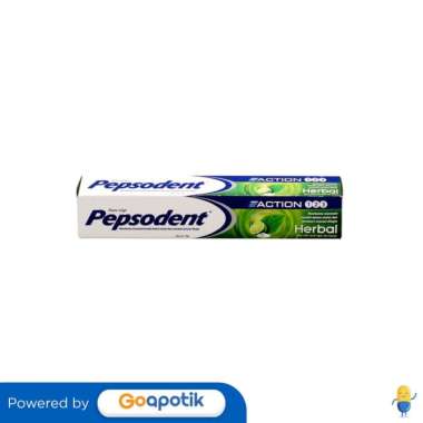 PEPSODENT PASTA GIGI HERBAL PASTA GIGI 75 GRAM TUBE