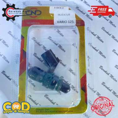 INJECTOR 8 LUBANG HONDA VARIO 125 BEAT FI SCOOPY ORIGINAL DND