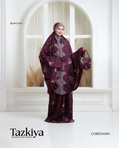 Yasmeera Official - Mukena Tazkiya Standart CORDOVAN
