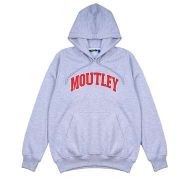Moutley Men's Jacket Basic Hoodie Sweatshirt Regular Fit Fleece Script C021224 Black S