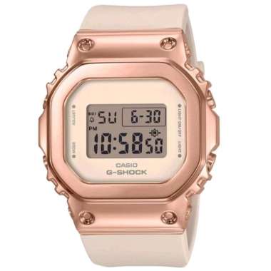 G-Shock gm-s5600pg-4dr cream cewek original