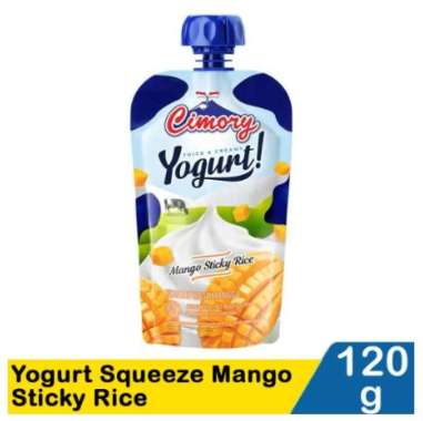 Cimory Squeeze Yoghurt Mango Sticky Rice 120gr