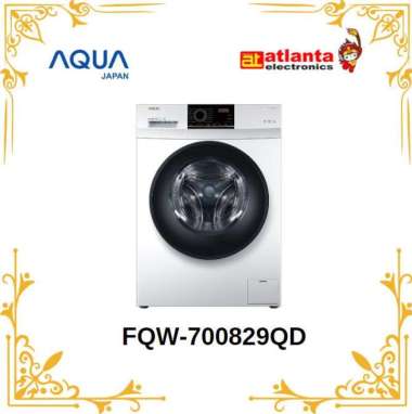 Mesin Cuci Aqua Front Loading FQW 700829QD Inverter - 7Kg