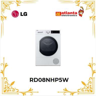 LG RD08NHP5W Dryer LG 8 kg, Front Loading - Heat Pump