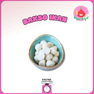 Sayur Segar - Bakso Ikan/Fish Meatball Isi 10 pcs