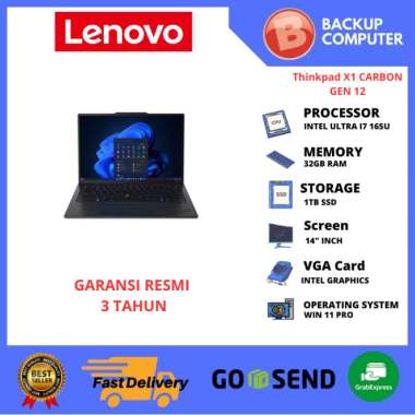 LAPTOP LENOVO THINKPAD X1 CARBON AMID GEN 12 INTEL ULTRA 7 165U 32GB RAM