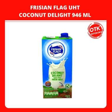 Promo Harga Frisian Flag Susu UHT Purefarm Coconut Delight 946 ml - Blibli