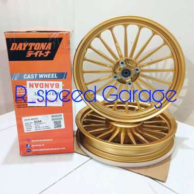 VELG DAYTONA DASH WHEEL CLASSIC 1.85 2.15 RING 14 BEAT KARBU SCOOPY SPACY VARIO 110 KARBU CW TECHNO 