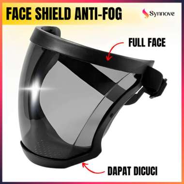 Face Shield Safety Anti Fog Super Protective Face Shield Full Face Pelindung Wajah Muka Las Kedok La