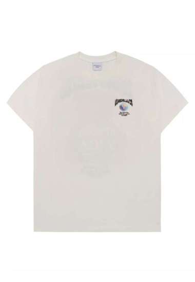 Promo [adlv] Acmedelavie Old School Crack Printing Crop