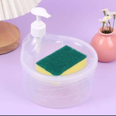Tempat Sabun Cuci Piring Dispenser Sabun Cuci Piring 1000ml free Spon