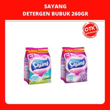 SAYANG DETERGEN BUBUK POWDER DETERGEN 260GR lavender