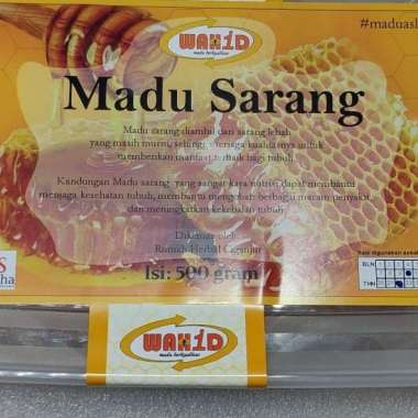 madu sarang asli 500gr rasakan langsung kenikmatan dan sensasi konsumsi madu beserta sarangnya