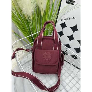 Tas Selempang Wanita Chibao CB 05286 CB 05286 Merah Tua