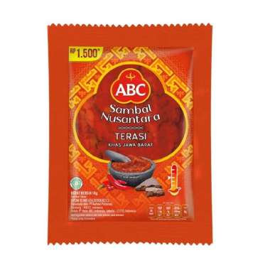 saus sambel abc terasi sachet 18