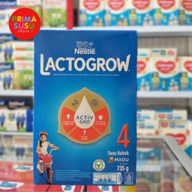 Lactogrow 4 735 gr Madu, Vanila Vanila