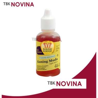 PEWARNA KUNING KUPU / PEWARNA MAKANAN KUNING KOEPOE KOEPOE KUPUKUPU / FOOD COLORING YELLOW KUNING MU