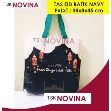 TAS SPUNBOUND LEBARAN/ TAS KAIN IDUL FITRI / TAS KOTAK KUE BATIK IDUL FITRI