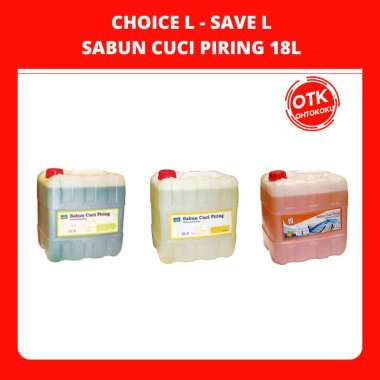 CHOICE L SAVE L SABUN PENCUCI PIRING 18 L JERRYCAN lemon