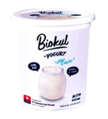 BIOKUL STIR YOGURT PLAIN 1 LITER - YOGURT