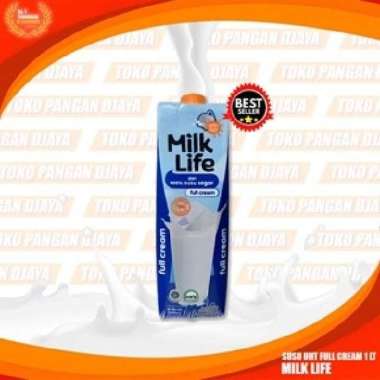 SUSU UHT MILK LIFE MURAH/SUSU UHT MILK LIFE 1 LITER