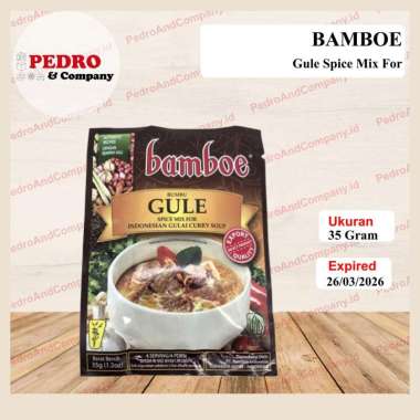 Bamboe bumbu gule / gulai curry soup