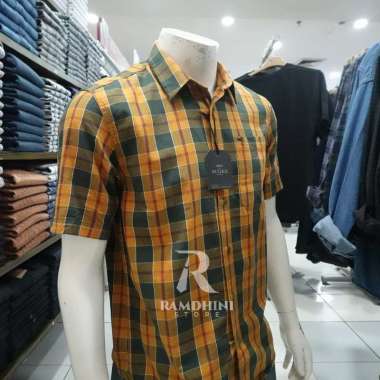 MGEE Kemeja Pria ALTO CKKR 164 1224 M Mustard