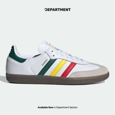Sepatu Sneakers Pria ADIDAS SAMBA OG WHITE IH3118 ORIGINAL 46