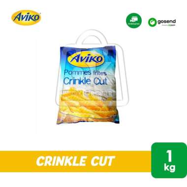 Kentang Goreng Aviko Crinkle Cut 1 Kg Frozen Potato Crinkle Cut 12mm (KHUSUS INSTANT)