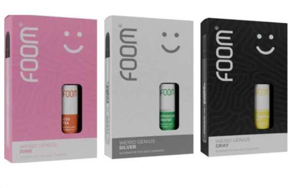 Foom X Pod x Weird Genius Bundling Liquid Saltnic 15ml Pink