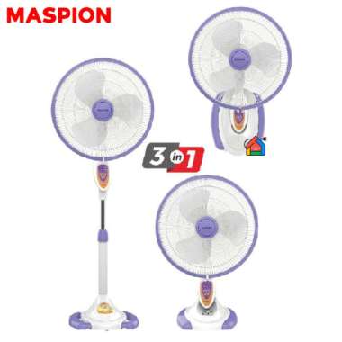 Kipas Angin Maspion 3 in 1 F 1623 RC Remote (16 Inch) / Kipas Multifungsi Maspion