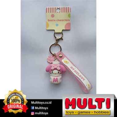 MY MELODY FAMILY SNACK SERIES KEYCHAIN 74028
