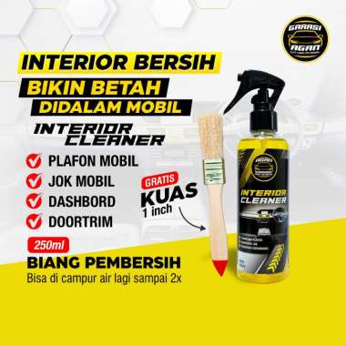 GARASI AGAN JAKARTA OFFICIAL INTERIOR CLEANER Pembersih Interior Mobil Jok Dashboard Plafon Pintu Pa