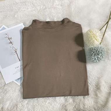 Hijabmood - Manset / Manset Wanita / Manset Hijab / Manset baju / Baju Daleman Spandex Coklat Abu