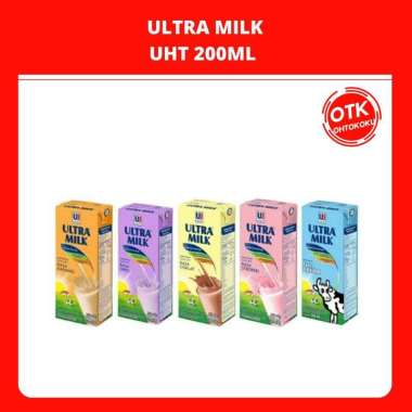 SUSU UHT ULTRA MILK 200 ML - 6 PCS Taro