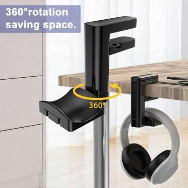 DOTDA Gantungan Headphone Hanger Holder Clamp Charging Port USB Type C DT5 Earphone Headset Wadah Co