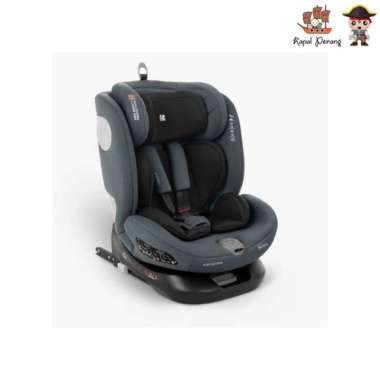 Carseat Kikkaboo i-Moove i-Size - Dark Grey