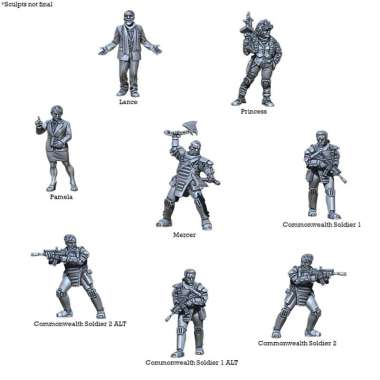 The Walking Dead The All Out War The Commonwealth Collection BExpansion
